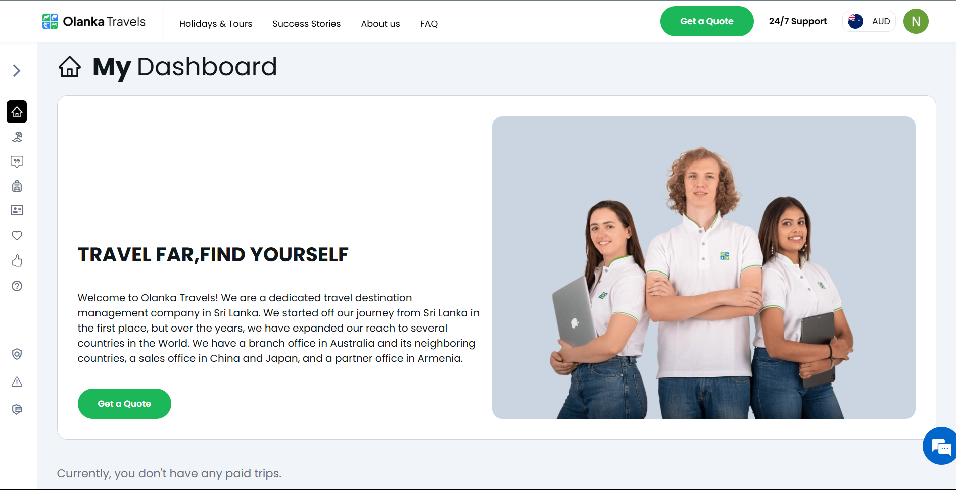 startup template